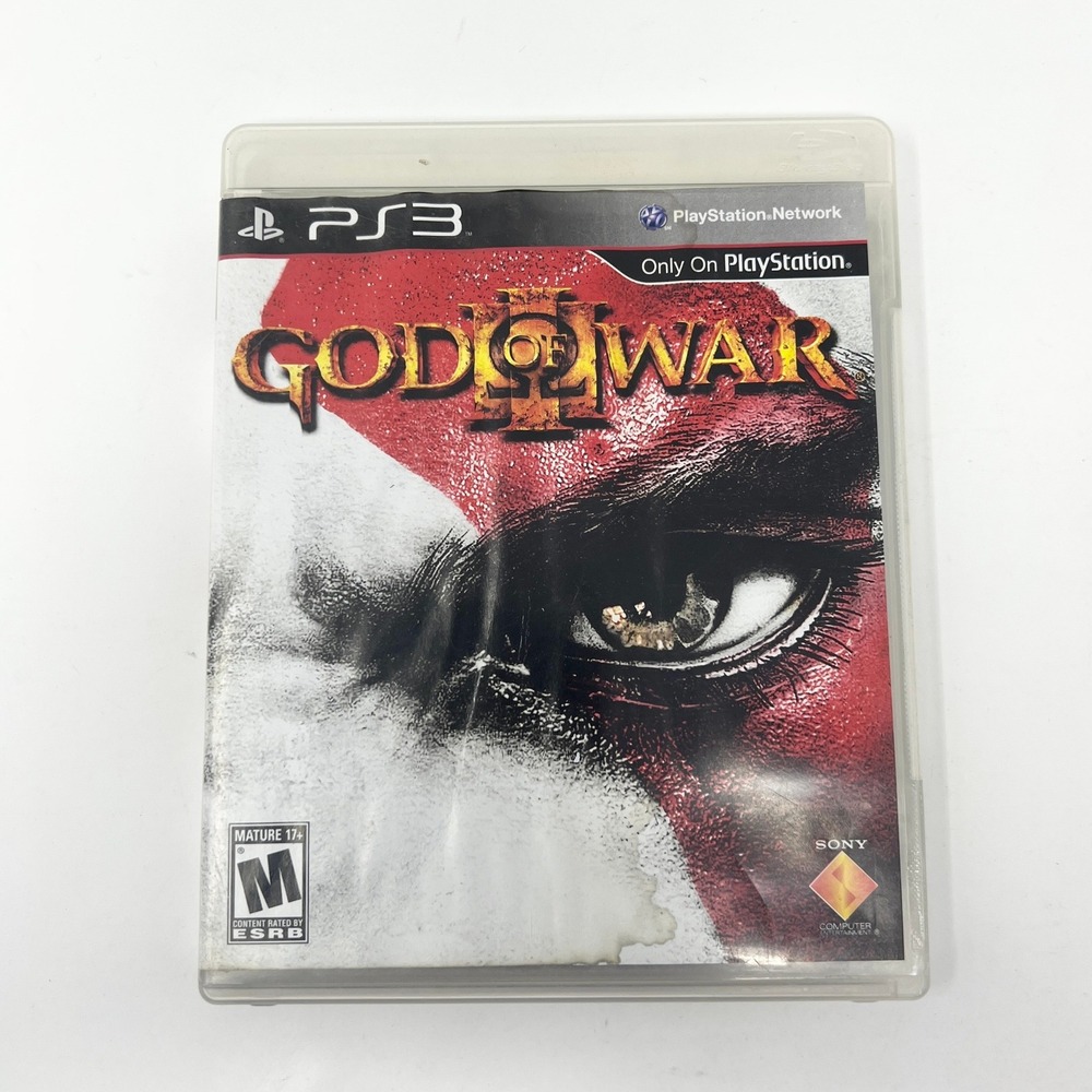 God of War III‎ Sony PlayStation 3 PS3 2010 Action Adventure Kratos